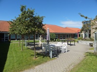 Plejehjemmet Fjordparken: gårdhaven