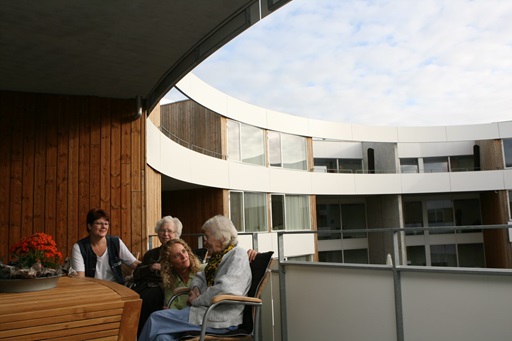 Hygge på terassen